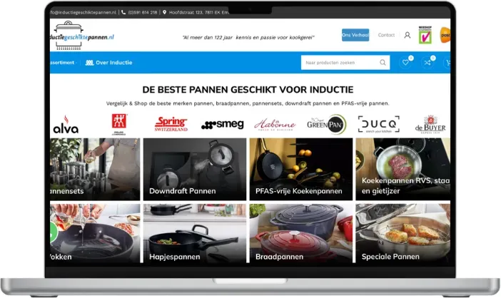 Webshop laten maken die perfect bij jouw bedrijf past